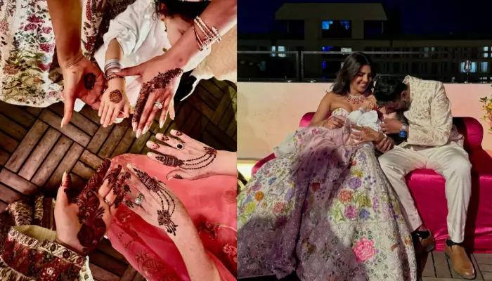 Priyanka Chopra’s Daughter, Malti Marie Steals The Show At Siddharth Chopra’s ‘Mehendi’ Celebrations