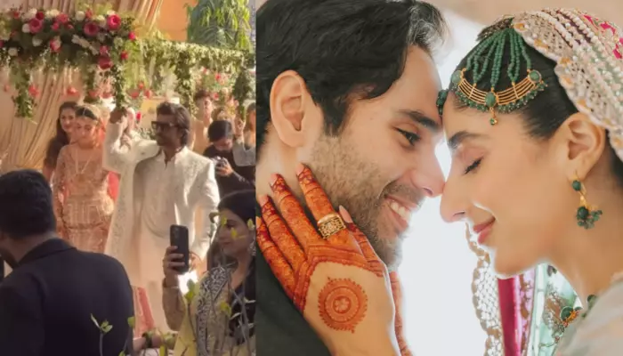 Mawra Hocane Makes Stunning Bridal Entry Under ‘Phoolon&hellip;