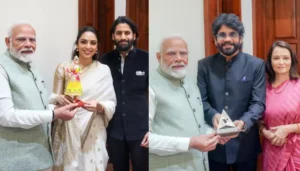 Sobhita Dhulipala, Naga Chaitanya, And Nagarjuna Meet PM&hellip;