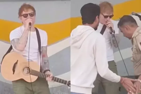 Ed Sheeran Reacts To Indian Police Stopping His&hellip;