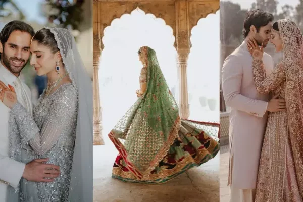 Sanam Teri Kasam’s Mawra’s Wedding Looks: Zaha’s Icy-Blue&hellip;