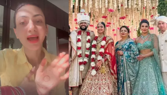 PC’s ‘Bhabhi’, Neelam Looks Classy With ‘Chooda’, ‘Sindoor’, ‘Mehendi’, ‘Mangalsutra’ Over Shirt