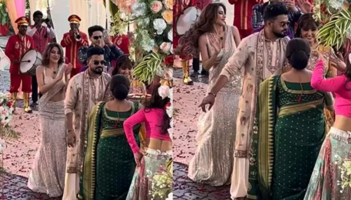 Hina Khan’s Boyfriend, Rocky Jaiswal Comes With ‘Baarat’ For Her, Couple Receives Grand Welcome