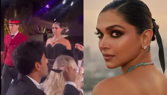 Netizens Think Deepika Padukone’s Hands Were Held On Ramp So That, ‘Heera Pehen K Bhaag Naa Jaye..’