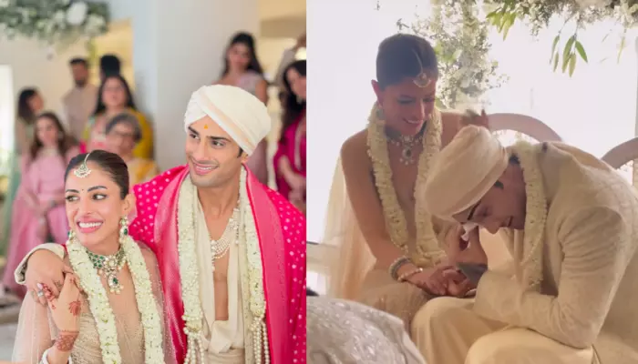 Prateik Babbar Gets Emotional At His Wedding With Priya Banerjee, Sings For Her, See Inside Glimpses