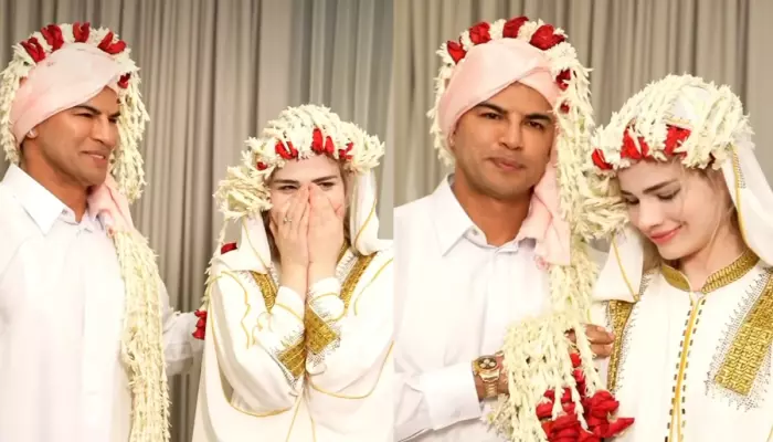 Sahil Khan Shares New Glimpse Of His ‘Nikah’ Look With 22-Year-Old Wife, Milena Alexandra