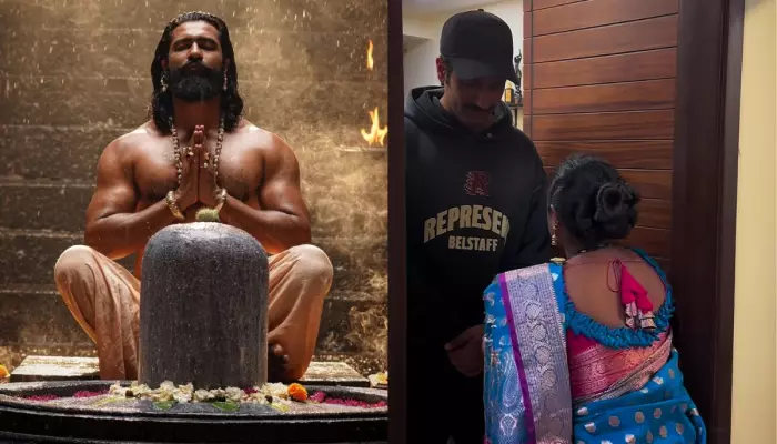 Vicky Kaushal’s House-Help Lovingly Wards Off The Actor’s ‘Nazar’ After Massive Success Of ‘Chhaava’