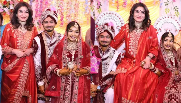 Raveena Tandon Gifts ‘Chooda’ To Bride And Groom At Mass Marriage Event, Netizens Say, ‘She Is A…’