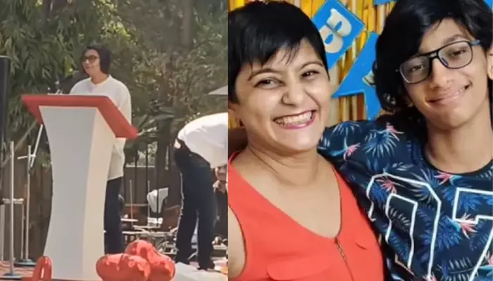 Chatori Rajani Musters Strength To Come On Stage, Pays Tribute To Son, Taran, ‘Gaya Mera Bacha..’