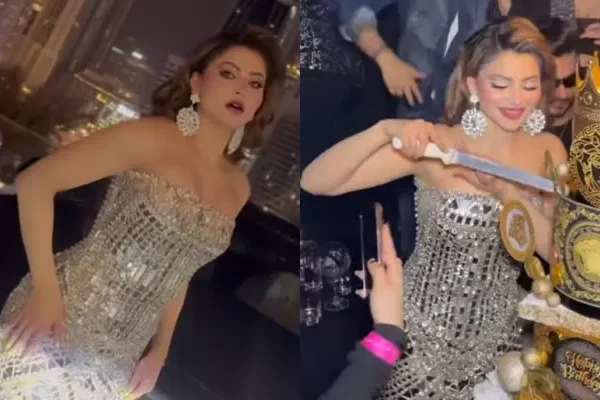 Urvashi Rautela Looks Dazzling In Custom-Made Real Diamonds&hellip;