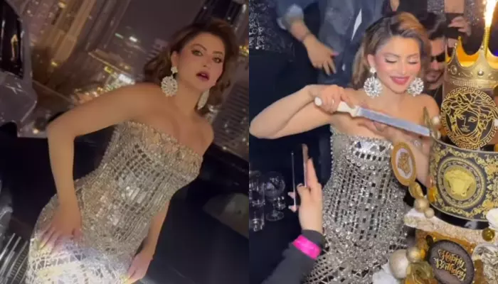 Urvashi Rautela Looks Dazzling In Custom-Made Real Diamonds…
