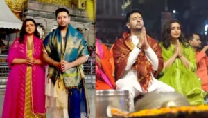 Parineeti Chopra And Raghav Chadha Visit Varanasi Maha&hellip;