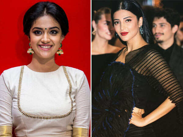 From Keerthy Suresh to Shruti Haasan actresses who are incredible singers
