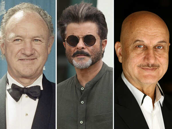 Anil Kapoor Anupam Kher pay tribute to the late Gene Hackman