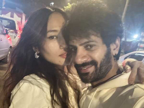 Karan Veer Mehra and Chum Darang make their…