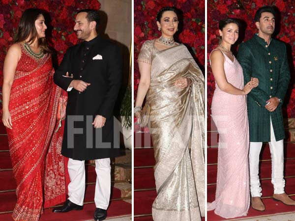 In Pics : Ranbir Alia Saif and more arrive for Aadar Jains wedding