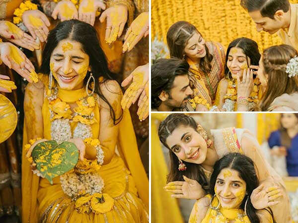 Mawra Hocane shares stunning Haldi pics ft. Urwa&hellip;