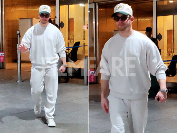 PHOTOS: Nick Jonas arrives in Mumbai to attend Siddharth Chopras wedding