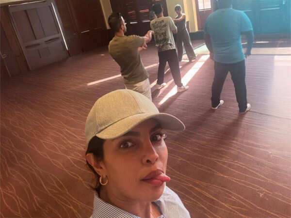 Pictures: Priyanka Chopra Jonas is busy prepping for her brothers wedding