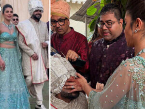 Priyanka Chopra performs sister duties at brother Siddharthâs&hellip;