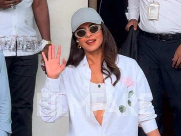 Priyanka Chopra Jonas arrives in Mumbai amid shooting in Hyderabad