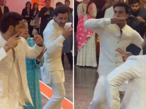 Ranbir Kapoor Grooves To Kajra Re At Aadar&hellip;