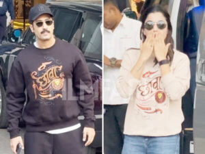 Pics: Vicky Kaushal and Rashmika Mandanna twin in&hellip;