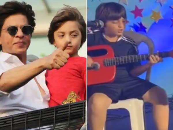 Shah Rukh Khans Son AbRam Sings Die With&hellip;