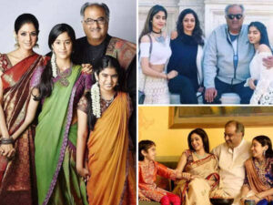 Death Anniversary: Sridevis happy moments with Boney Janhvi&hellip;