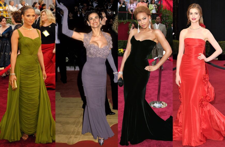 21 best vintage dresses on the Oscars red&hellip;