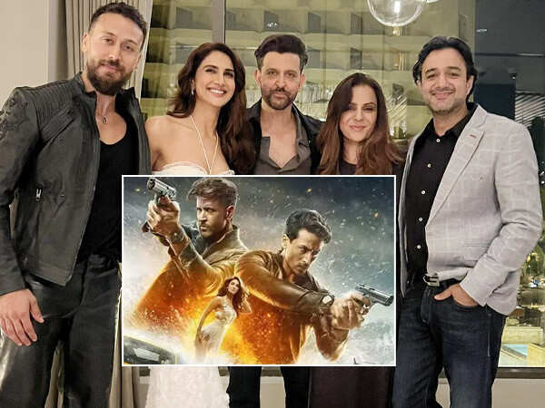 VIRAL: War Stars Hrithik Roshan Tiger Shroff and Vaani Kapoor Reunite