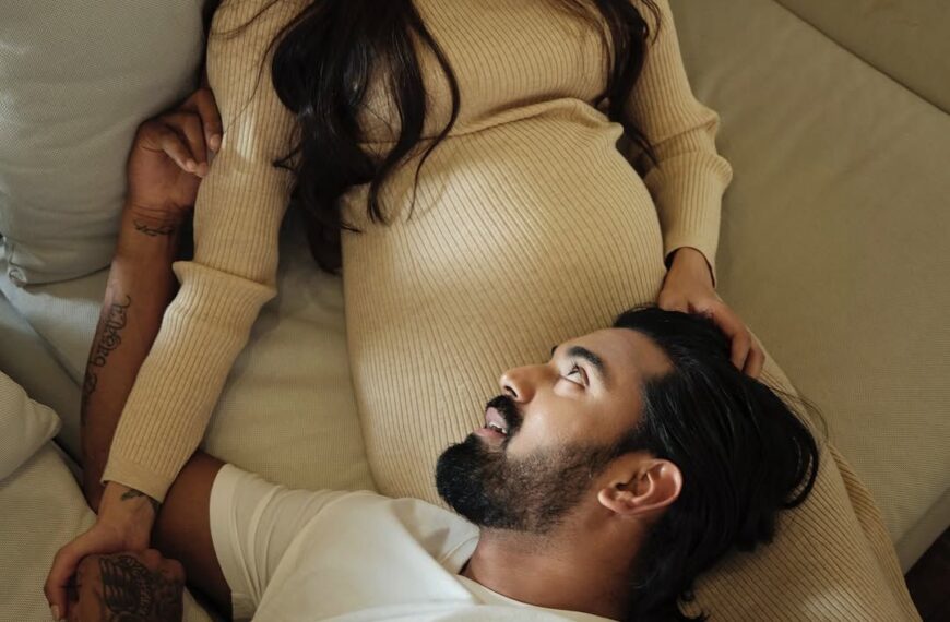 Athiya Shetty styled her baby bump in a series of looks from Sandro Paris to Michael Kors