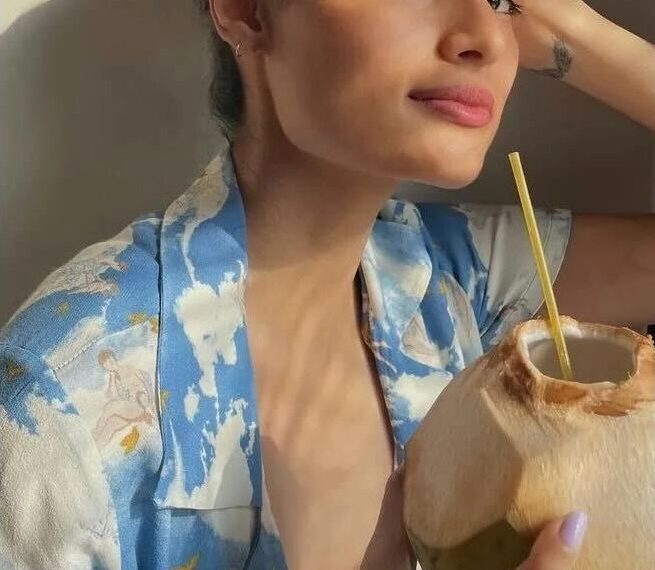 I started drinking coconut water on an empty stomach—here’s how it changed my day
