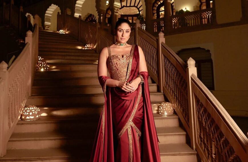 Kareena Kapoor Khan’s archival Tarun Tahiliani outfit is inspired by Bidri craft