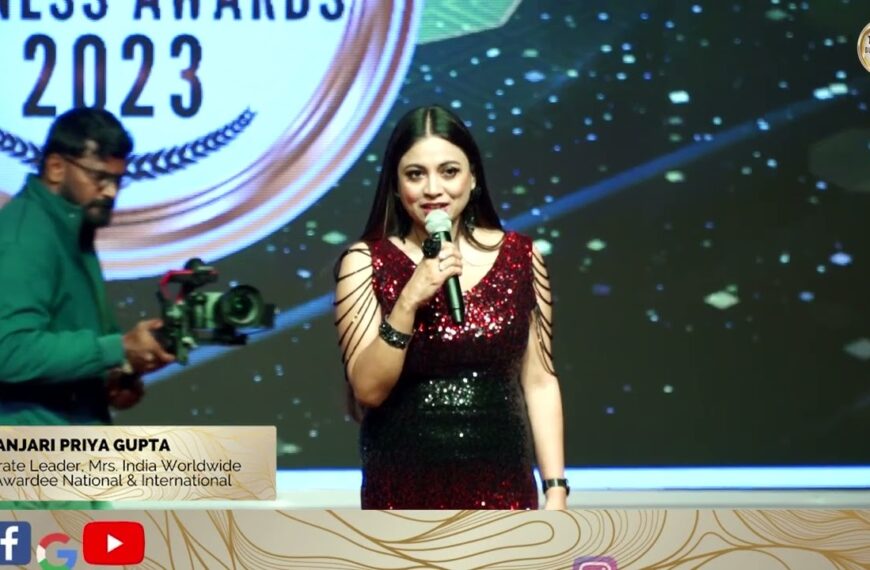 Dr Manjari Priya Gupta, A Trailblazer in Fashion, Finance, and Women Empowerment