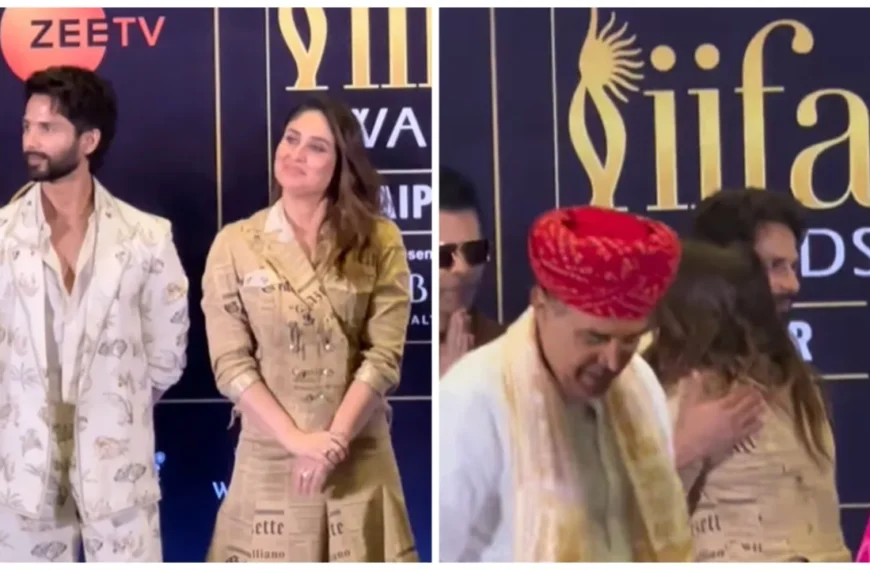 Kareena Kapoor and Shahid Kapoor Warm Hug at IIFA 2025 Creates Internet Buzz