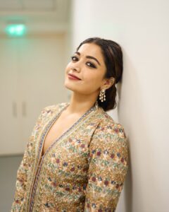 Rashmika Mandanna’s Anita Dongre jacket set featured zardozi&hellip;