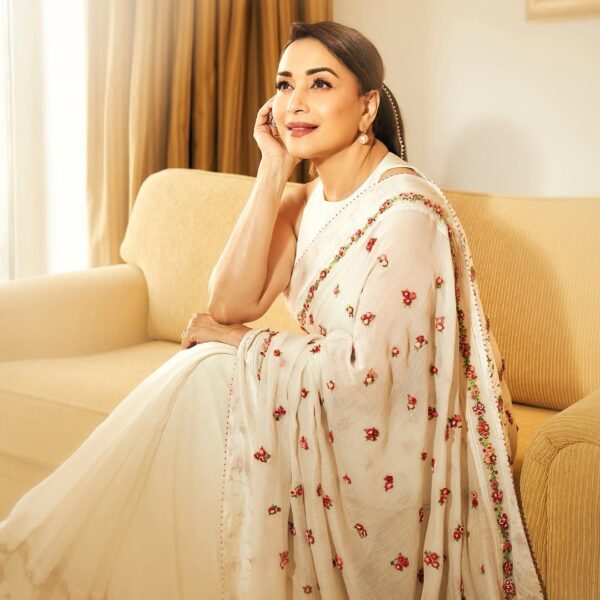 Madhuri Dixit Nene leaned into the coquette aesthetic&hellip;