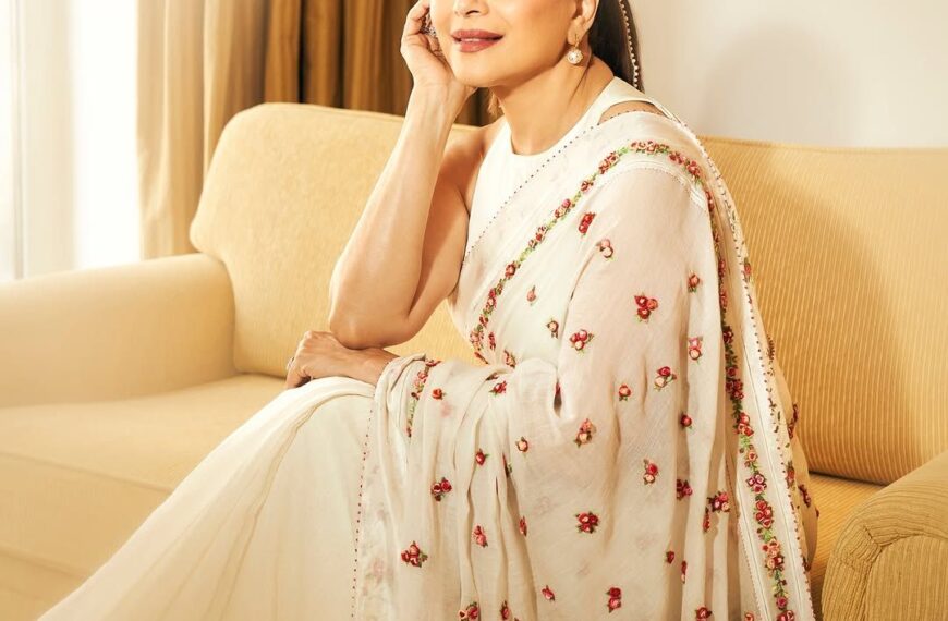 Madhuri Dixit Nene leaned into the coquette aesthetic&hellip;