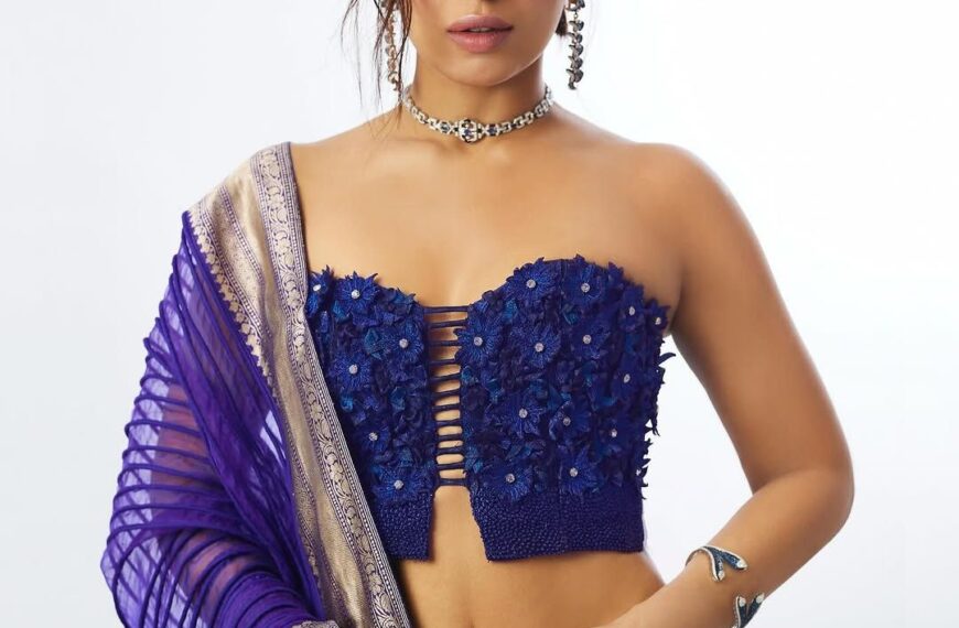 Bhumi Pednekar’s handwoven Banarasi sari came with a&hellip;
