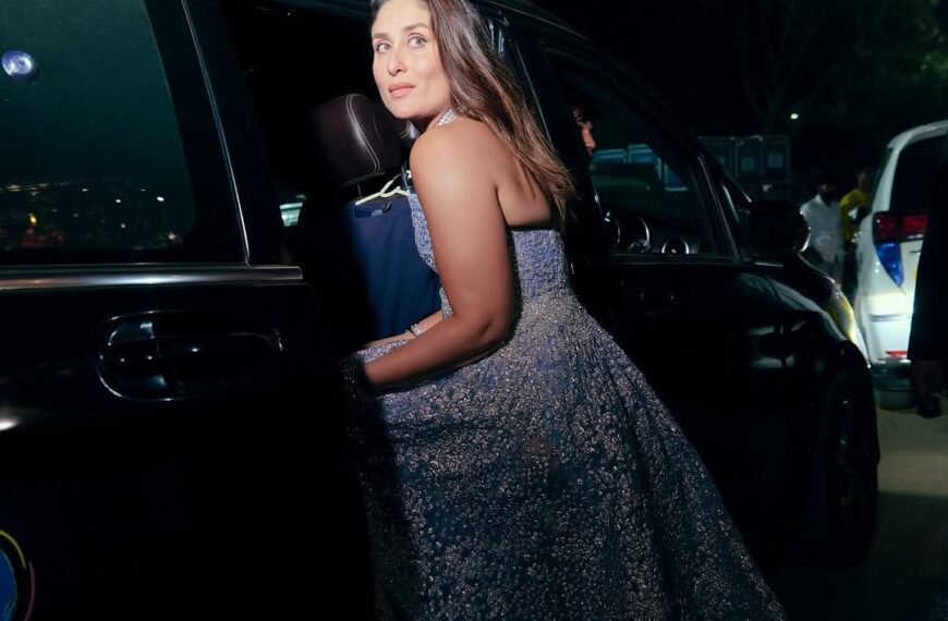 Kareena Kapoor Khan and Janhvi Kapoor opted for crystals and diamonds in the best looks of the week