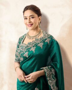 Madhuri Dixit Nene’s sari by Jayanti Reddy featured&hellip;