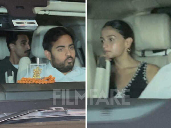 Alia Bhatt and Ranbir Kapoor clicked visiting Ayan Mukerji