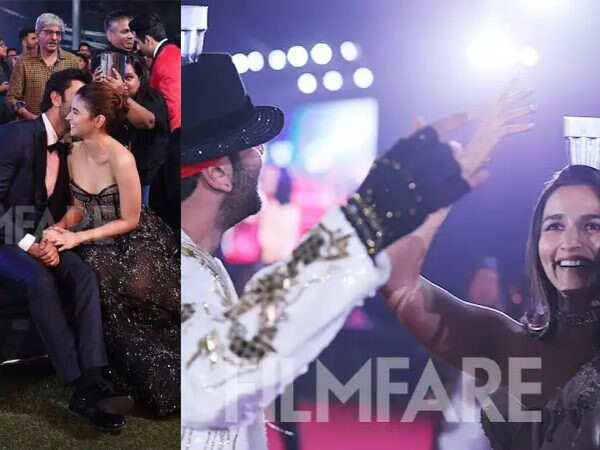 From Viral Kiss To Dance On Jamal Kudu Alia Bhatt And Ranbir Kapoors Romantic Filmfare Moments