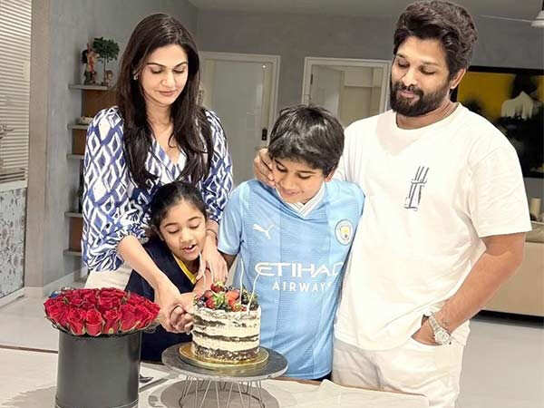 Allu Arjun and Sneha Celebrate 14th Wedding Anniversary: See Their Adorable Pics