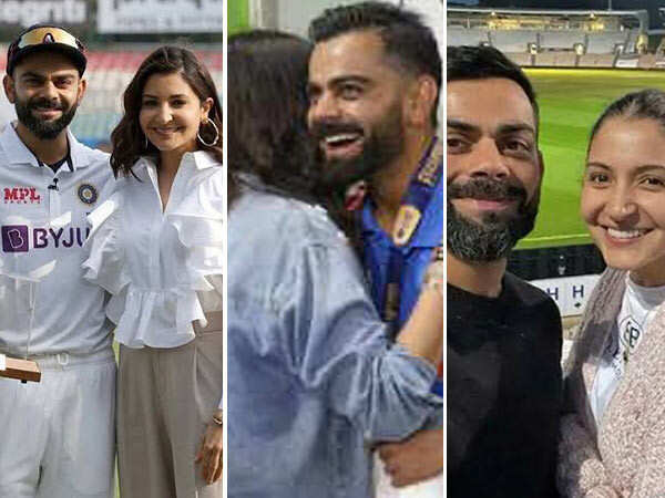 Photos: Anushka Sharma And Virat Kohlis Best Moments From Cricket Matches