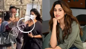 Janhvi Kapoor’s Fan Tries To Remove Her Mask&hellip;
