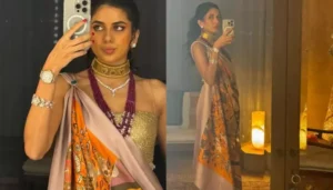 Indian Sisters Own Two Rare Hermes’ Silk Sarees,&hellip;