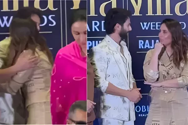 Kareena Kapoor Hugs And Candidly Chats With Ex-Shahid…