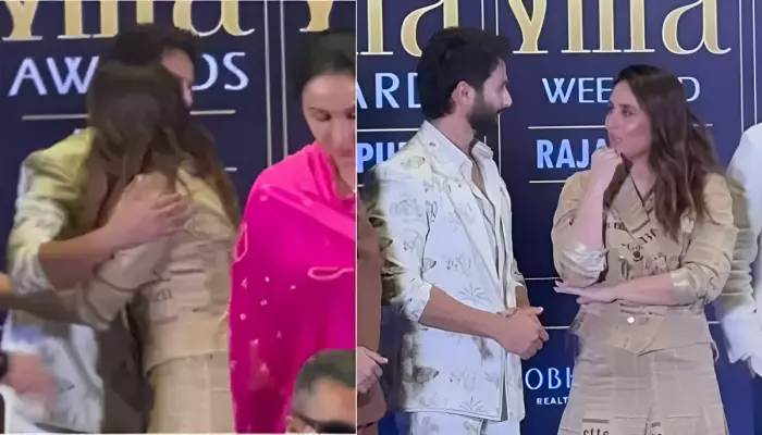 Kareena Kapoor Hugs And Candidly Chats With Ex-Shahid Kapoor, Netizens Ask, ‘Yeh Kaise Hua Ab?